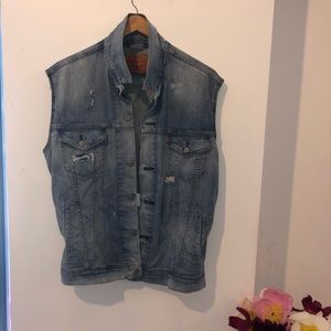 Levi’s Jean custom vest